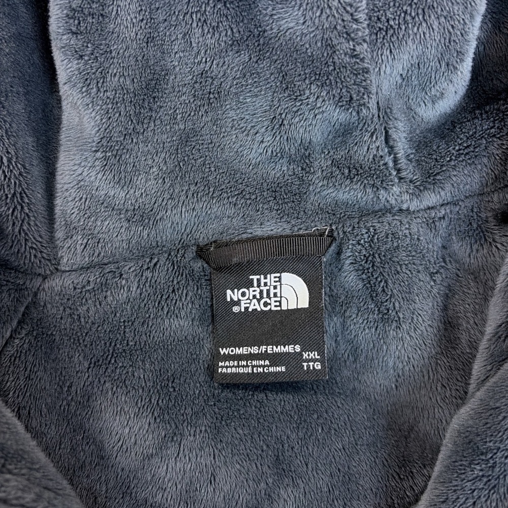 The North Face Shelbe Raschel Womens XXL Gray Fleece Lined Softshell Jacket - Picture 8 of 9